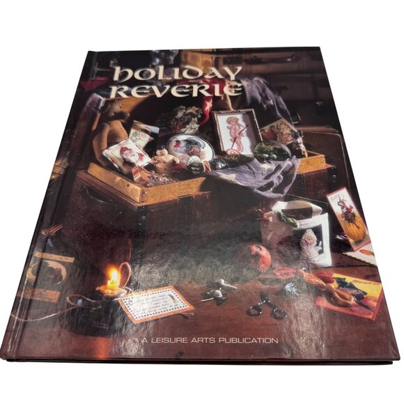 Holiday Reverie Cross-Stitch Pattern Book By Leisure Arts 1997 - Picture 1 of 11
